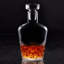 Lattice Etched Whiskey Decanter