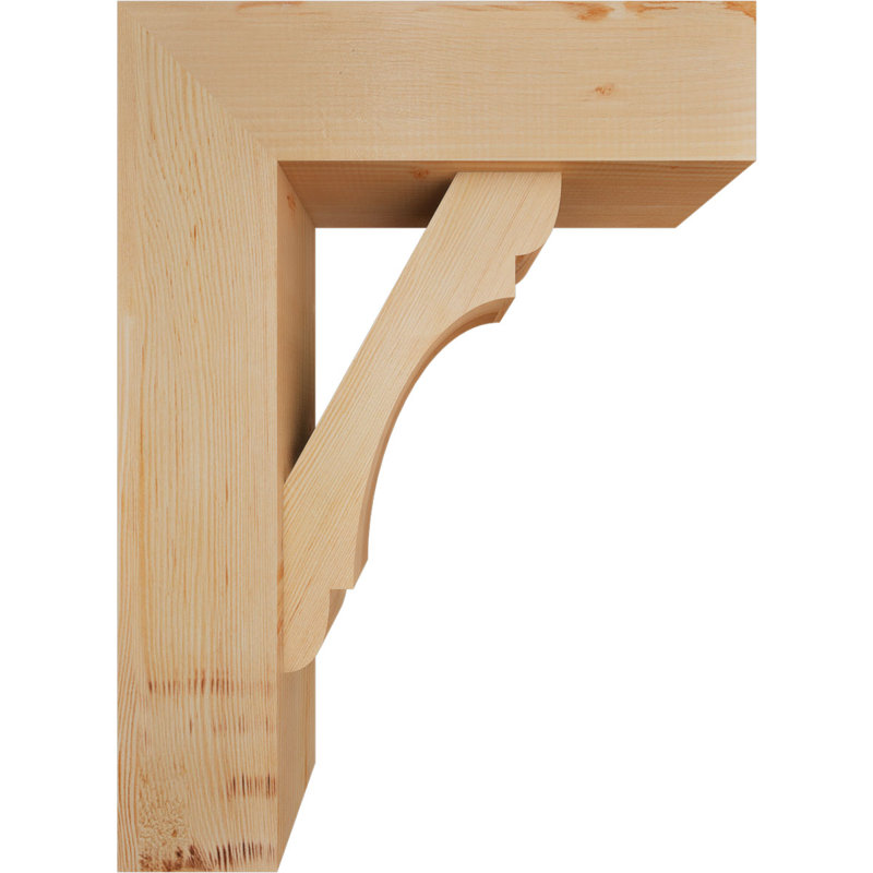 Support de bloc olympique avec entretoise décalée, 30 x 22, Sapin Douglas de l 7 1/2 (lisse)