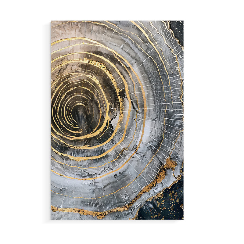 Série ABSTRACT CCxxxviii - impression sur toile seulement - non encadrée, H 18 po x l 12 po