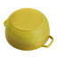 Cocotte ronde en fonte Staub, cocotte, 5,5 pintes, pour 5 à 6 personnes, fabriquée en France-1212791008