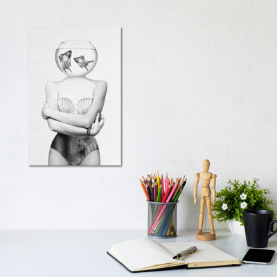 Pisces 1 Piece Wall Art on Canvas