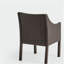 ANTIBES DINING CHAIR-BROWN