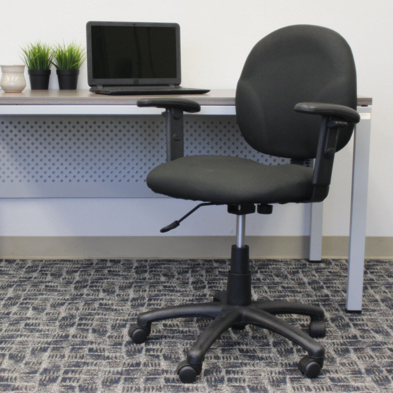 Task Chair, Black Fabric, Included