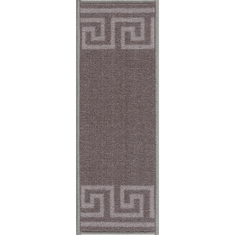Tapis d'escalier antidérapant Ubaid, Gris, 7