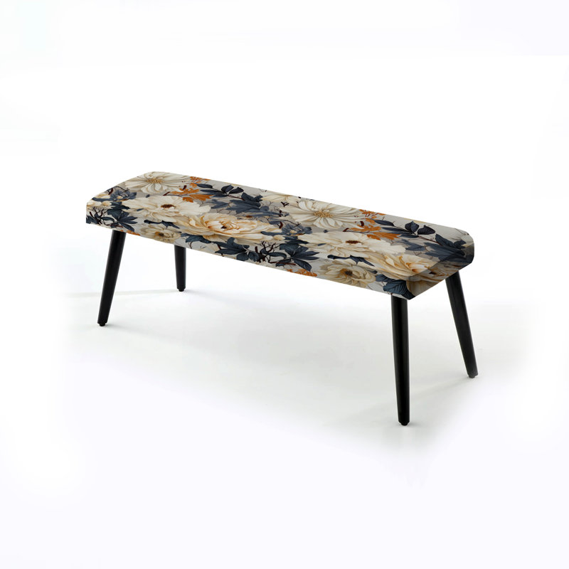Banc rembourré Ethereal Blooms - Plants