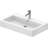 Duravit Vero Ceramic Rectangular Vessel Bathroom Sink with Overflow-33763745-33763746