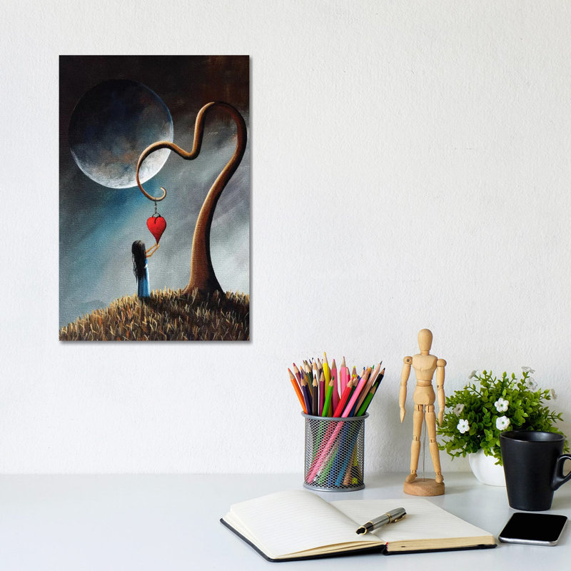 May Contain Traces Of Hope II by Moonlight Art Parlour - Painting on Canvas, Wrapped Canvas, 20.32 cm H x 30.48 cm W