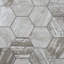 Suomi Hex 9" x 10" Porcelain Wood Look Wall & Floor Tile
