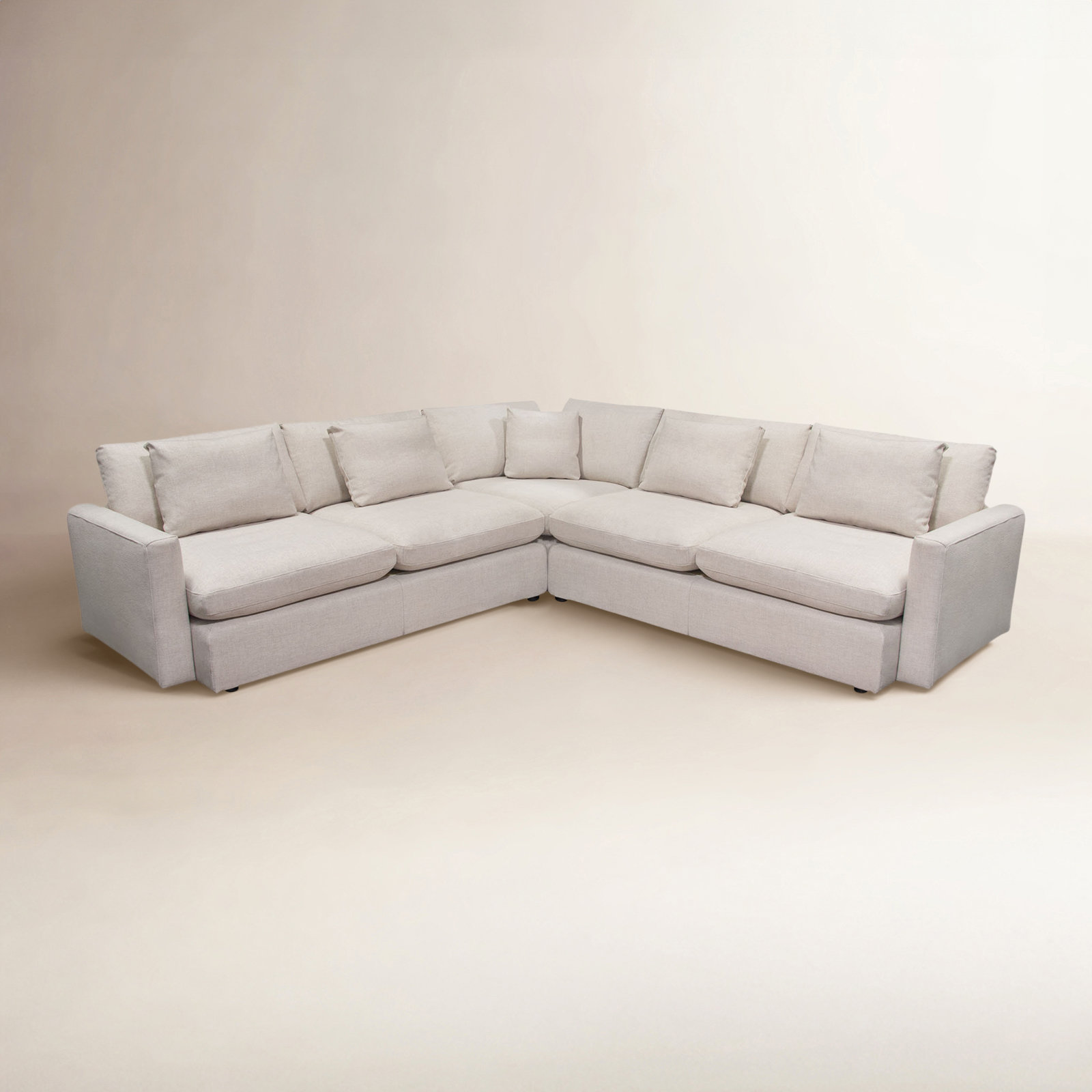Desma Upholstered Down Filled L-Sectional