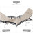 Outdoor Rust-Resistant Metal Chaise Lounge with Table-2026254155