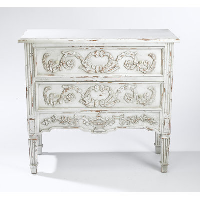 Commode d'appoint 2 tiroirs Samantha
