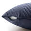 Luxury Chevron Embossed Quilted Pattern Velvet Cushion Cover Set (4-Pack) - Soft Throw Cushion Cover for Home Décor-2081109212