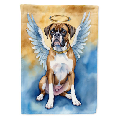 Boxer My Angel House Flag