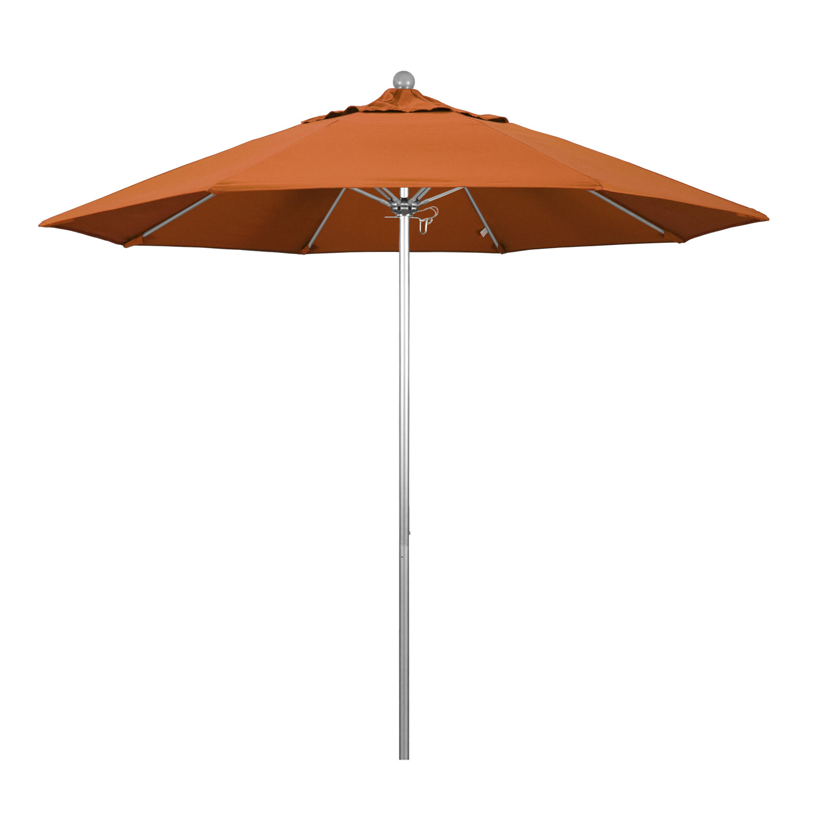 Maria 9' Sunbrella® Umbrella, Silver, Canvas Tuscan Sunbrella® Canvas