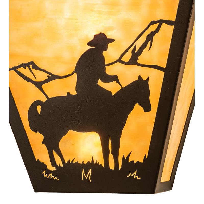 Cowboy 1 - Light Flush Mounted Sconce