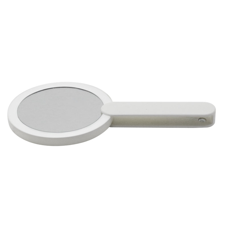 Miroir de maquillage rond Iry, Blanc