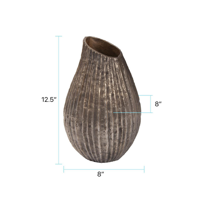 Aluminum Table Vase