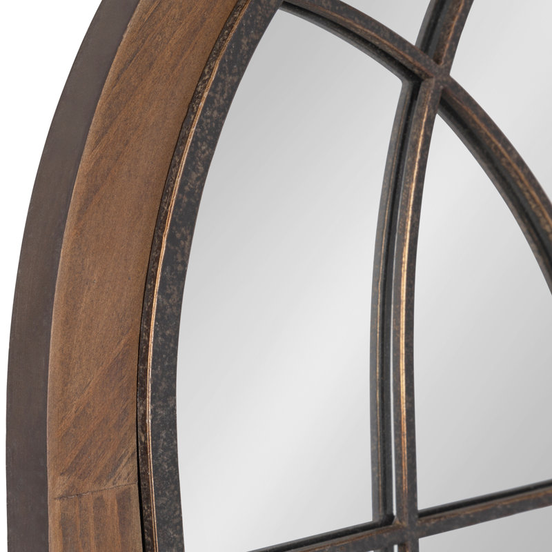 Myatt Flat Mirror, Brown/Bronze