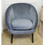 Velvet Barrel Chair-795534784