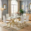 Ensemble de salle à manger 7 pièces Modern Glam-405809828-405348503