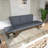 Outdoor Adjustable Acacia Wood Daybed-567433749-567433748