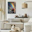  «At The End Of The Rainbow» par Ann Klee, art mural en verre acrylique, 24 po x 36 po-135847898