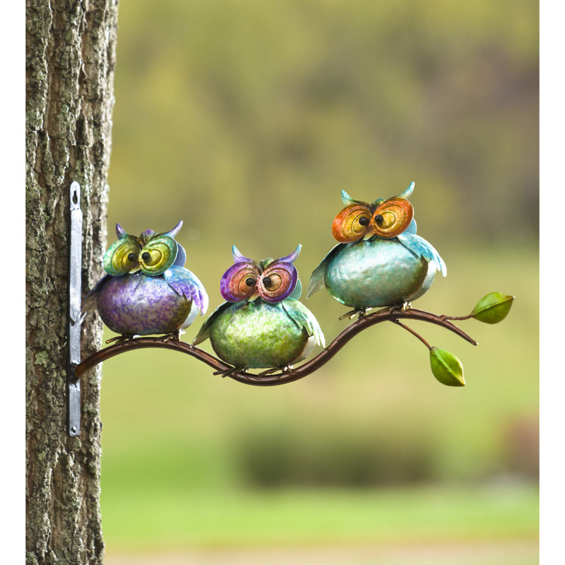 Décoration murale Arlie Owls sur une branche