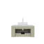 Meuble-lavabo mural flottant moderne 30 po Dina