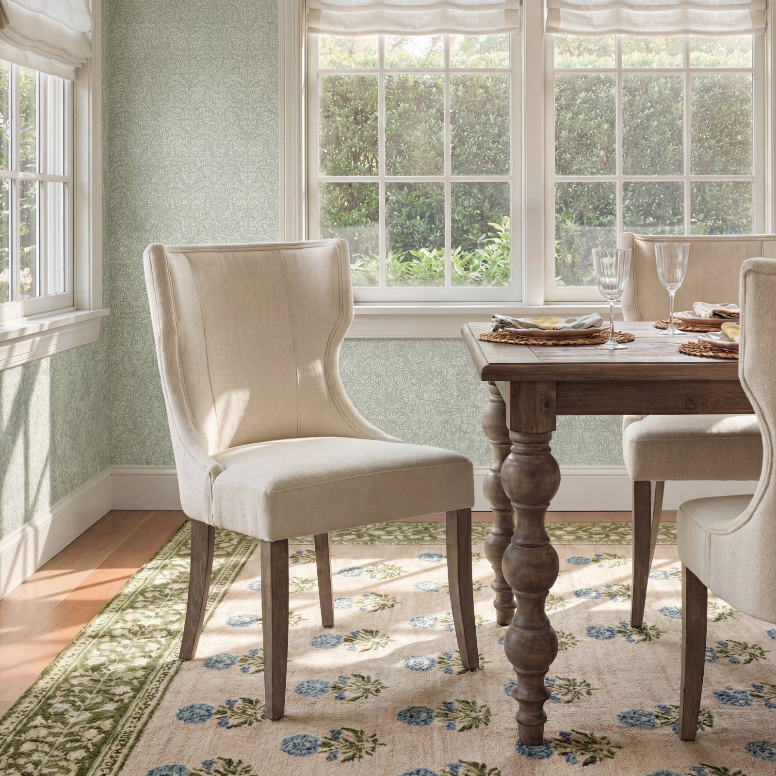 Carson Dining Chair, Cream