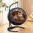 Cat Swing Bed with Stand & Cushion-908209226-908209204