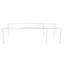 Tablette de cuisine extensible et porte-aide pour cabinet