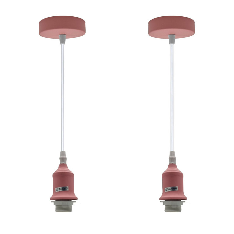Carnbore 2 - Light Single Pendant, No, Pink