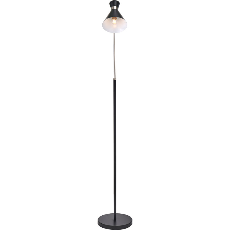 Benedict Task Floor Lamp, Black, Black