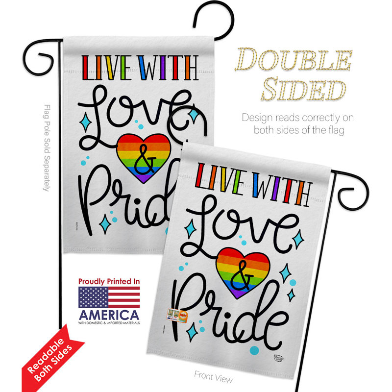 Double Sided 18.5'' H x 13'' W Polyester Kwanzaa Garden Flag