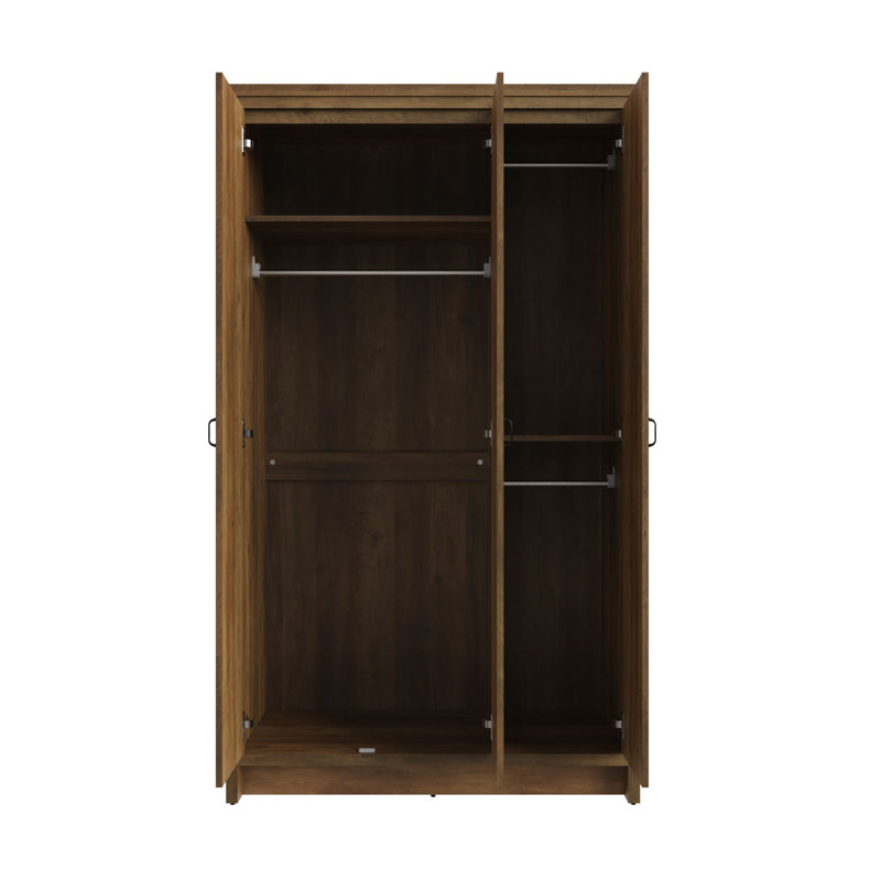 Foxton 3 Door Manufactured Wood Wardrobe