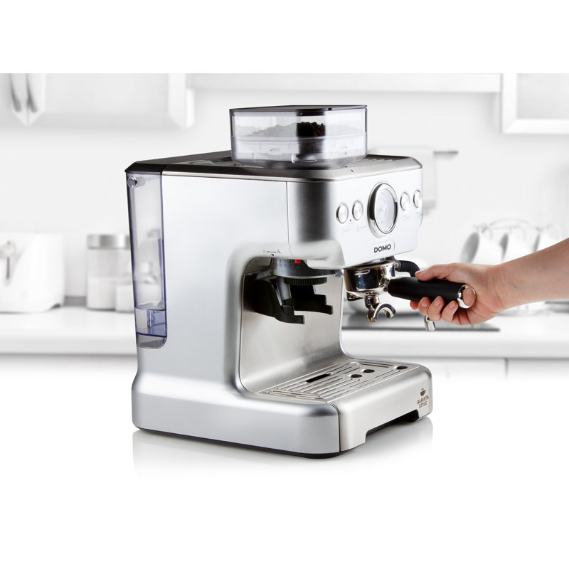 Domo Semi-Automatic Espresso Machine with Frother