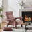 MINIMORE Modern Style 35.4" Width Stella High-Back Fully Upholstered Armchair-2077955726