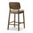 Farallones Upholstered Counter Stool with Rubberwood Frame-1700133130