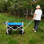 Chariot de plage pliant Wagon Garden (blanc)-118414738-118414740