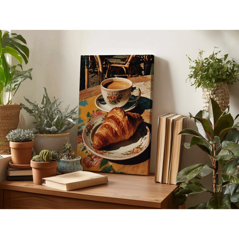 Art mural sur toile French Cafe, H 60 po x l 40 po