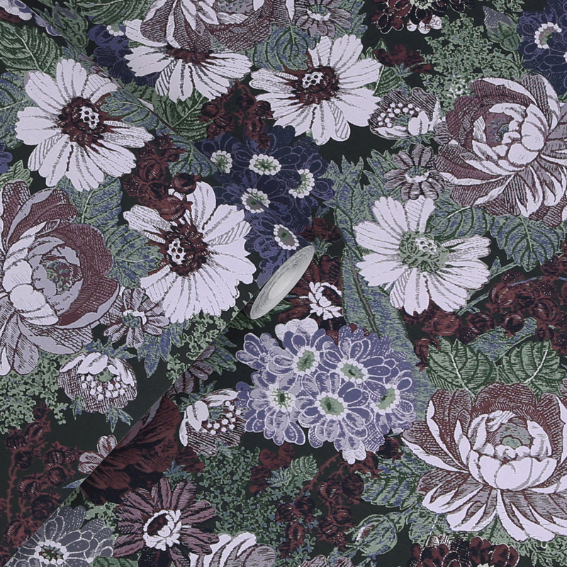 Papier peint floral Faded Glamour