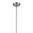 15.25" 1-Light Cone Pendant with Clear Seeded Glass-2135198215