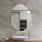 Asymmetrical Bathroom Wall Mirror