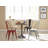 Leandra Round Metal Base Dining Table-1244897535