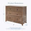 Commode 3 tiroirs Atwood Child Craft-61182982