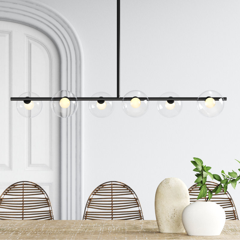 Denae 6 - Light Sphere Chandelier