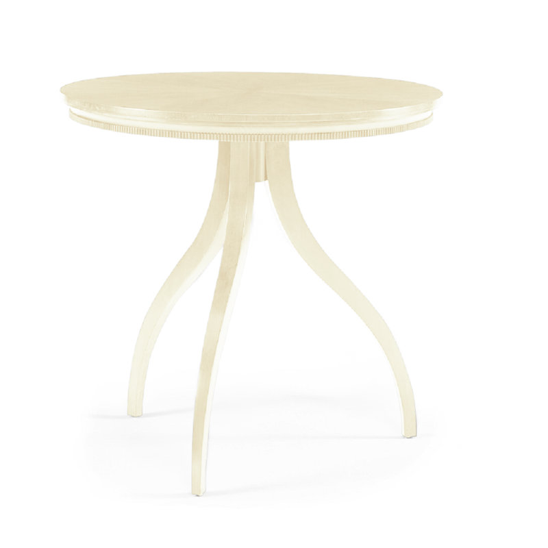 Freya End Table, Washed Linen
