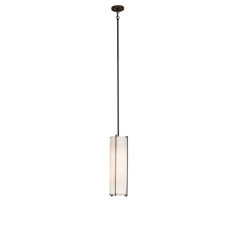 7" Wide Cilindro Structure Mini Pendant