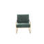 Idalou Plush Velvet Tufted Retro Accent/Salon Chair-143019415-143072634
