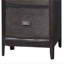 Commode à six tiroirs brun antique